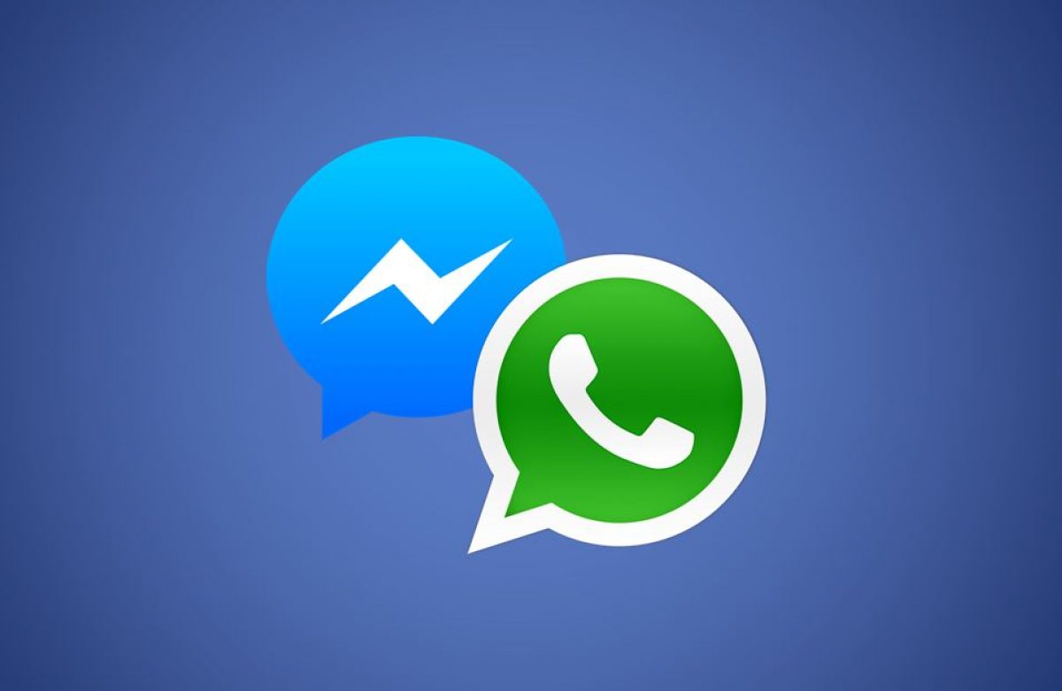 Loghi Whatsapp e Messenger