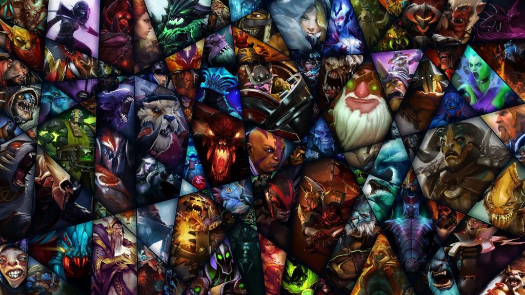 Dota 2 Collage