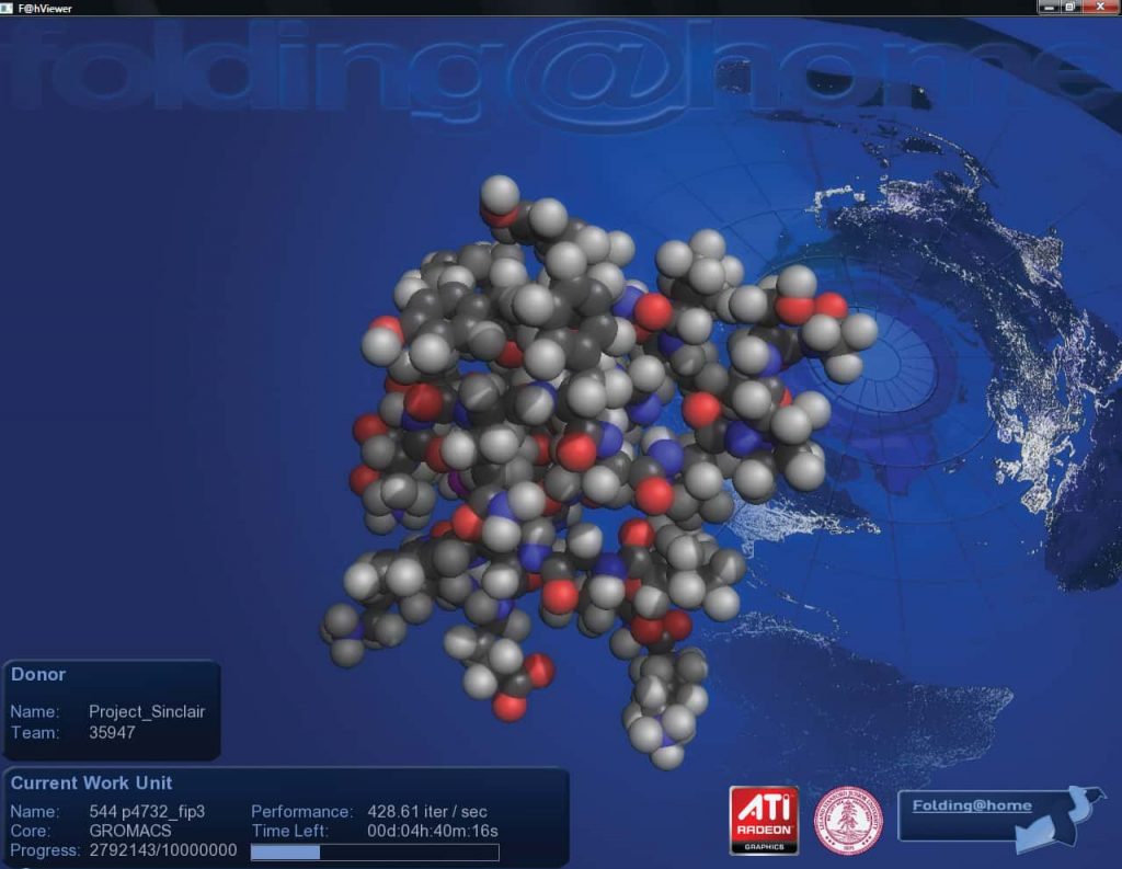 Folding@Home Coronavirus