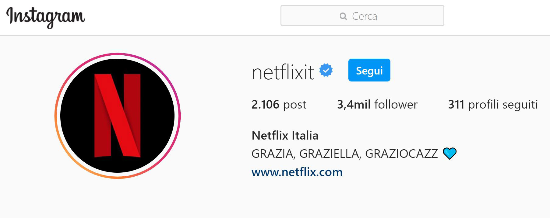 netflix italia