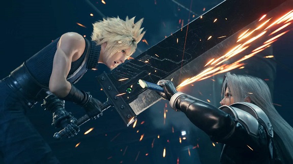 Final fantasy 7 remake cloud e sphiroth