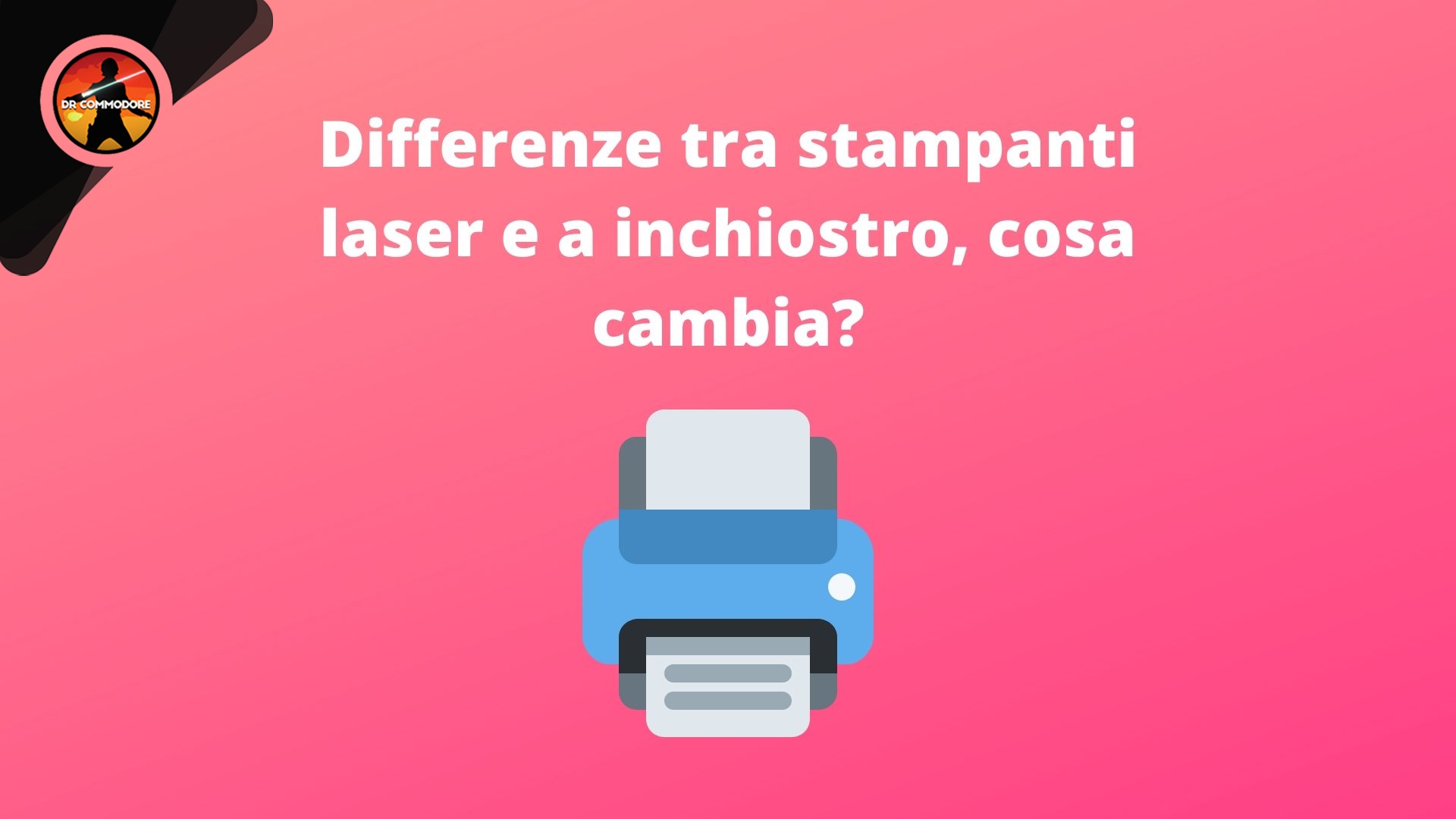 differenze tra stampanti