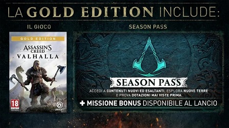 Assassin's Creed: Valhalla gold edition
