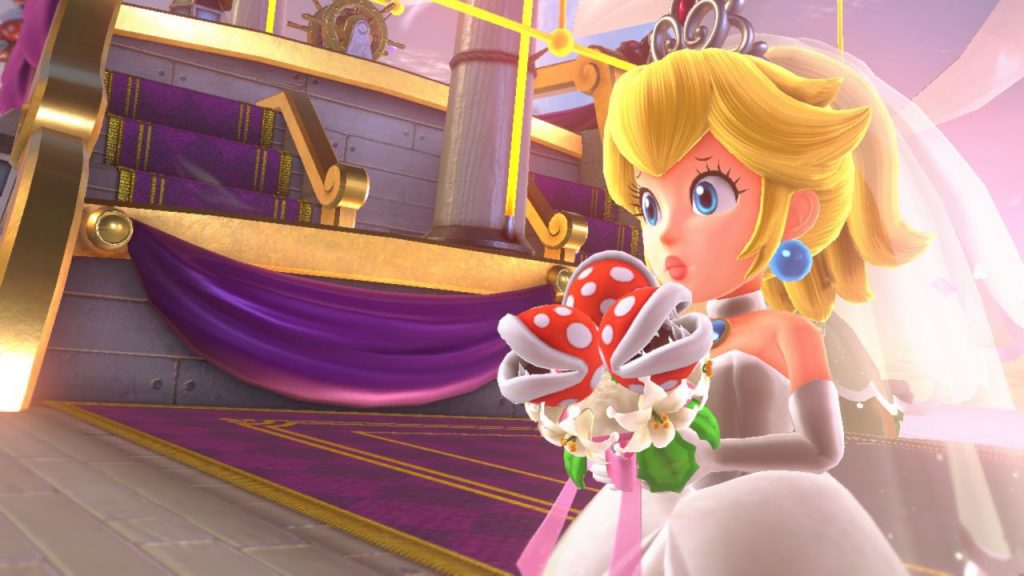 Peach in Super Mario Odyssey