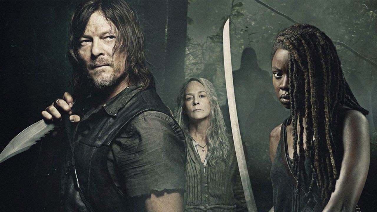 Michonne, Daryle e Carol in the walking dead 10