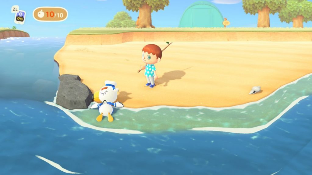 Animal Crossing Spiaggia