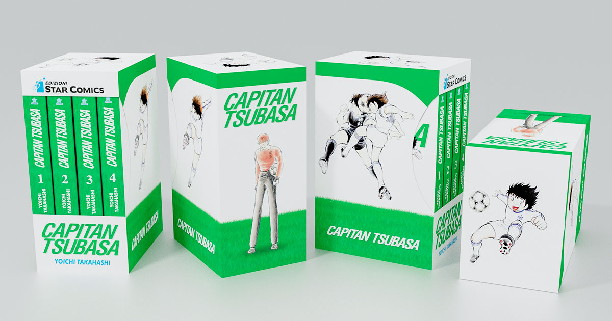 capitan tsubasa-capitan-tsubasa-collection-cofanetti-collezione