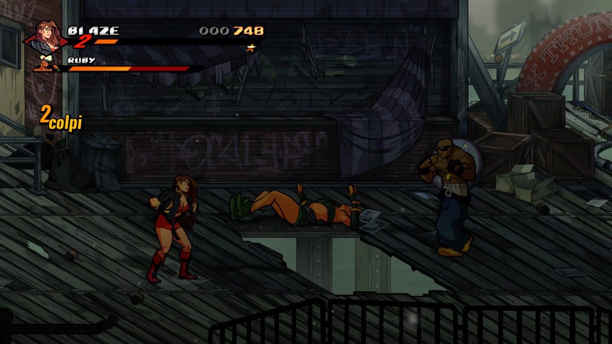 Streets of Rage 4 screen