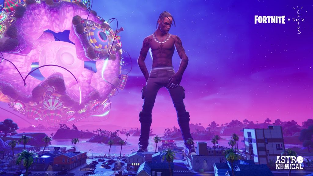 Fortnite concerto travis scott
