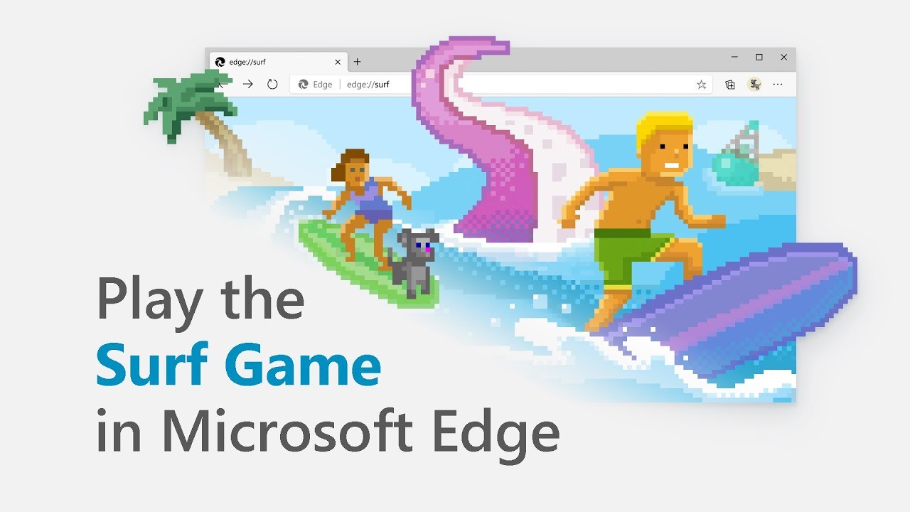 Microsoft Edge Surf Minigioco