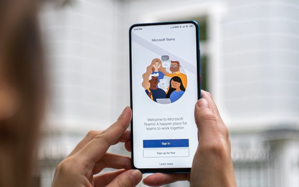 Microsoft Teams smartphone