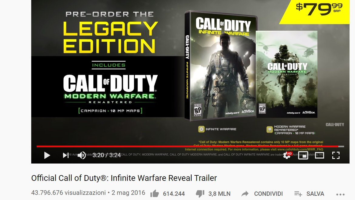 Call of Duty: Infinite Warfare reveal trailer