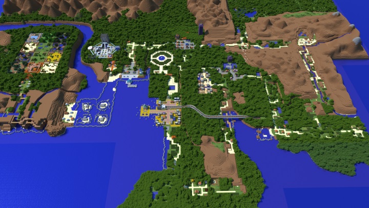 johto and kanto minecraft