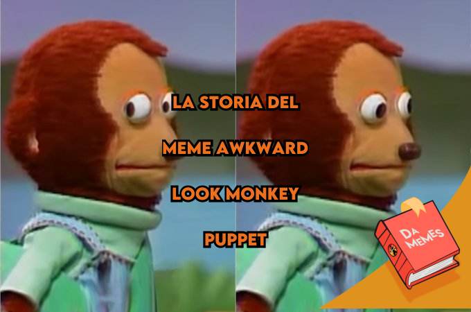 Awkward Look Monkey Puppet