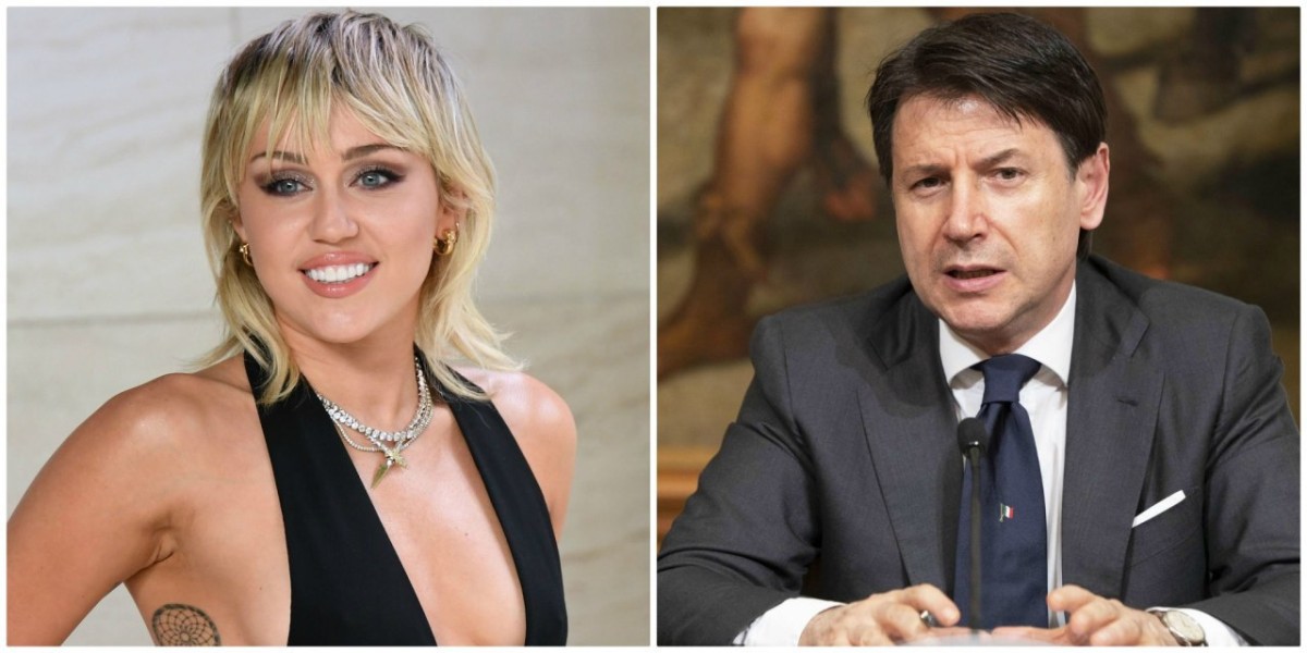 miley cyrus twitter giuseppe conte