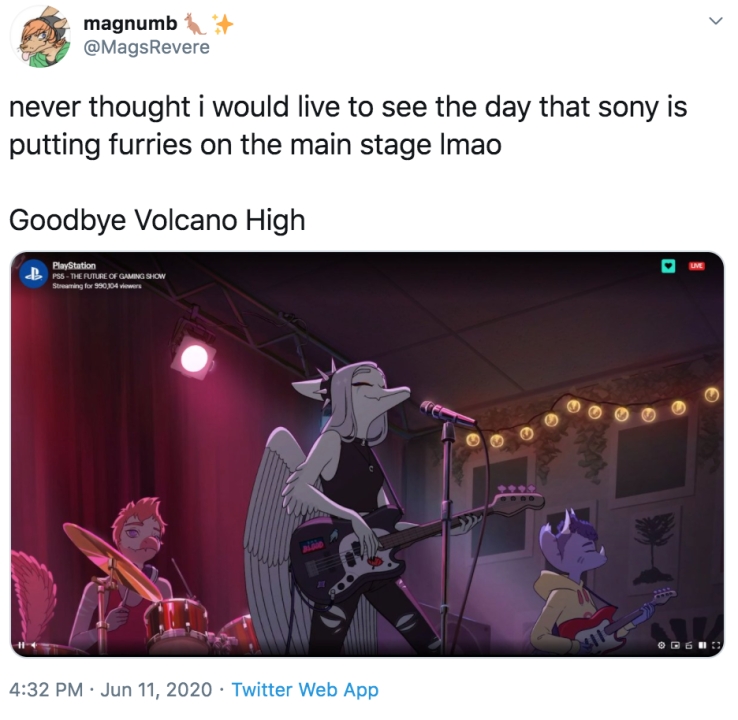 Goodbye Volcano High Twitter