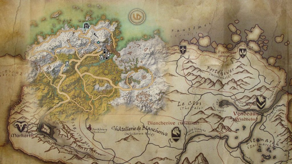 greymoor complete map