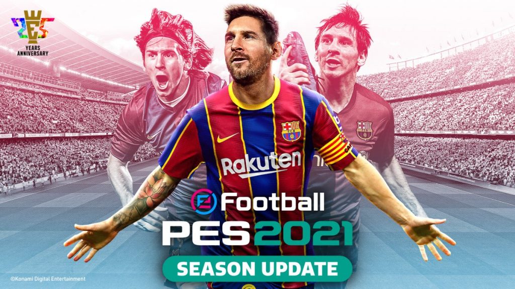 Konami annuncia eFootball PES 2021 Season Update