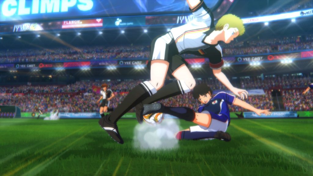 Captain Tsubasa tackle