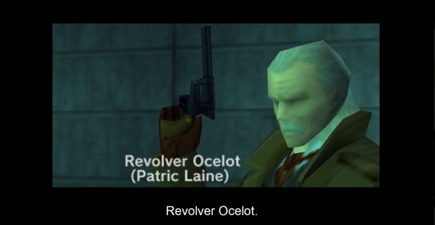 Revolver Ocelot di Metal Gear Solid