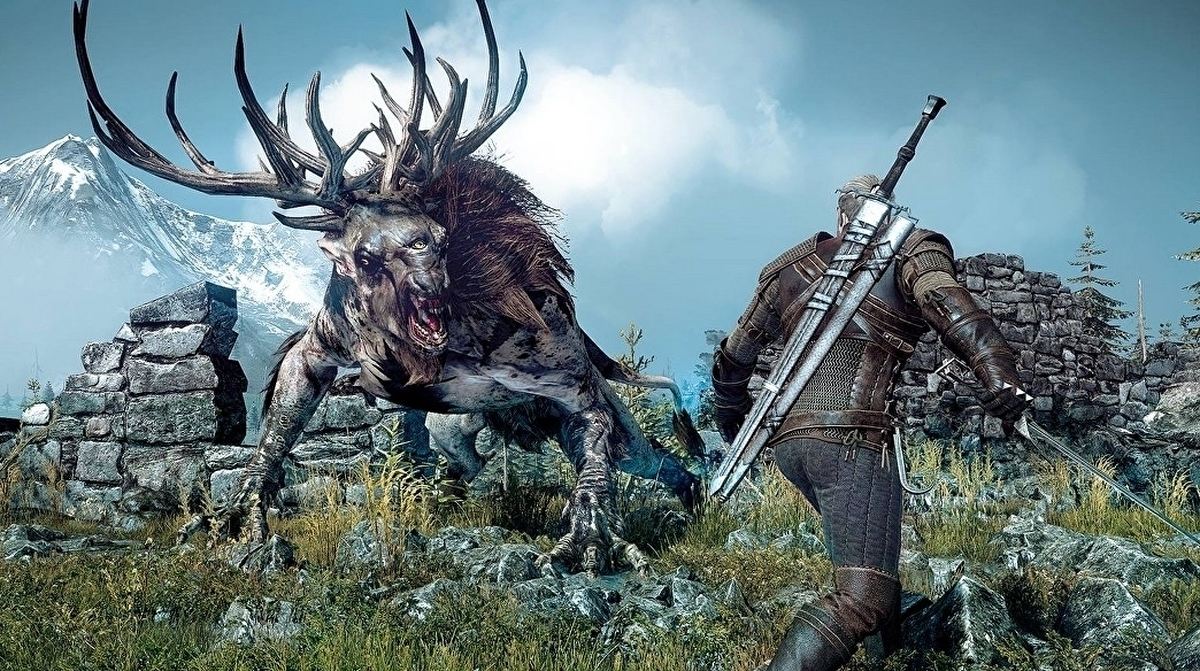 The Witcher 3 Combattimento