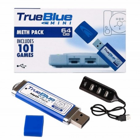 true blue mini meth 64gb 101 games playstation classic