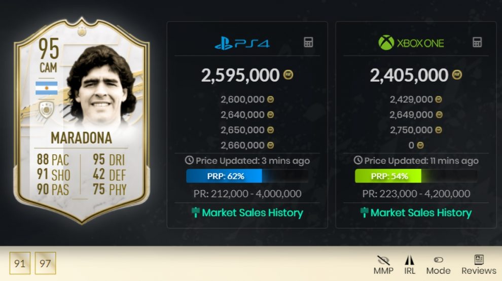 Maradona Fifa 21 - Free Prime Maradona For Objectives Fifa 21 97 Prime Icon Maradona Review The Best To Ever Do It Youtube / Join the discussion or compare with others!