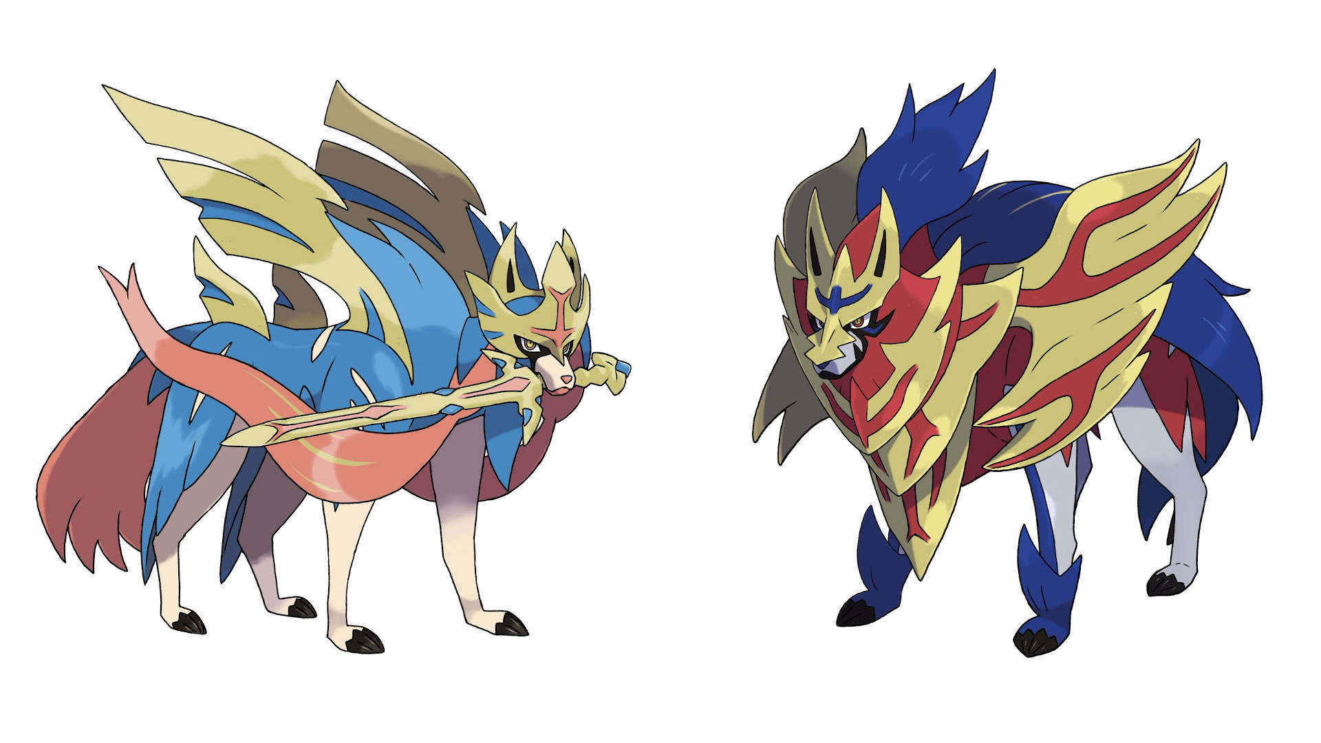 Pokemon spada scudo zacian zamazenta