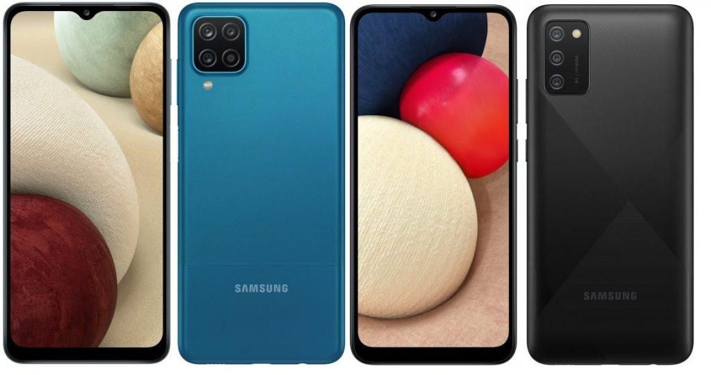 Samsung Galaxy A12 e A02s