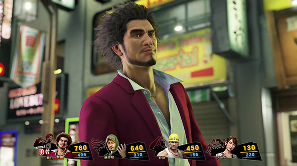 Screenshot del primo video di Yakuza: Like a dragon uscito 1 aprile 2019