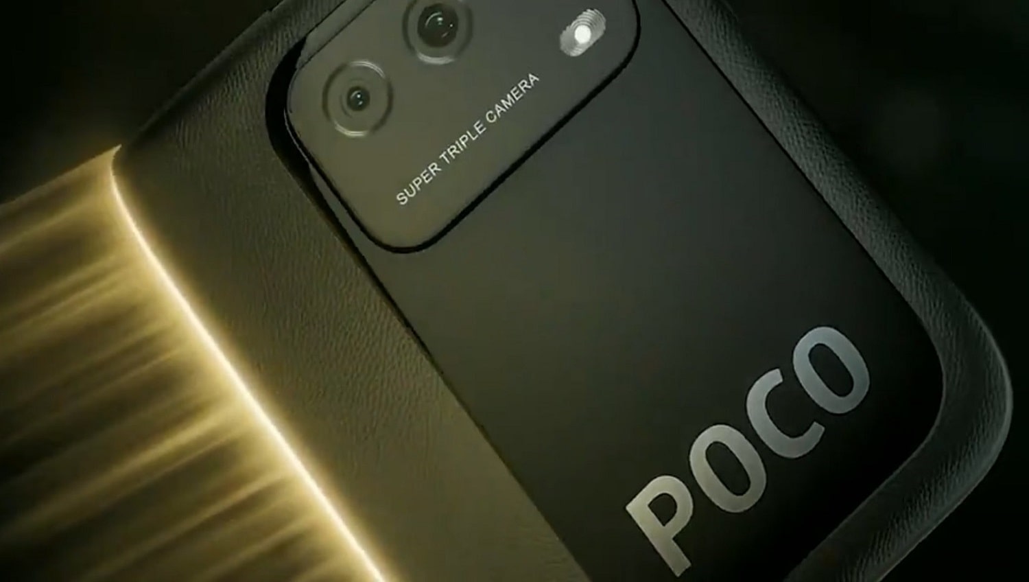 POCO M3 render video teaser