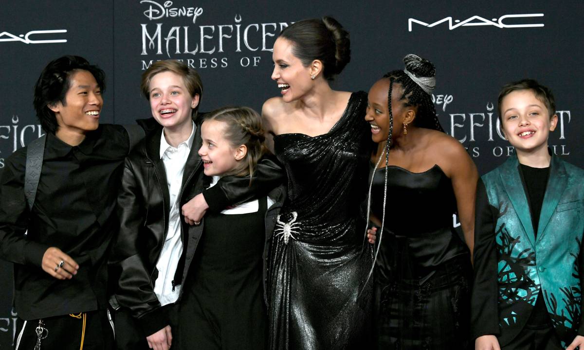 angelina jolie children t