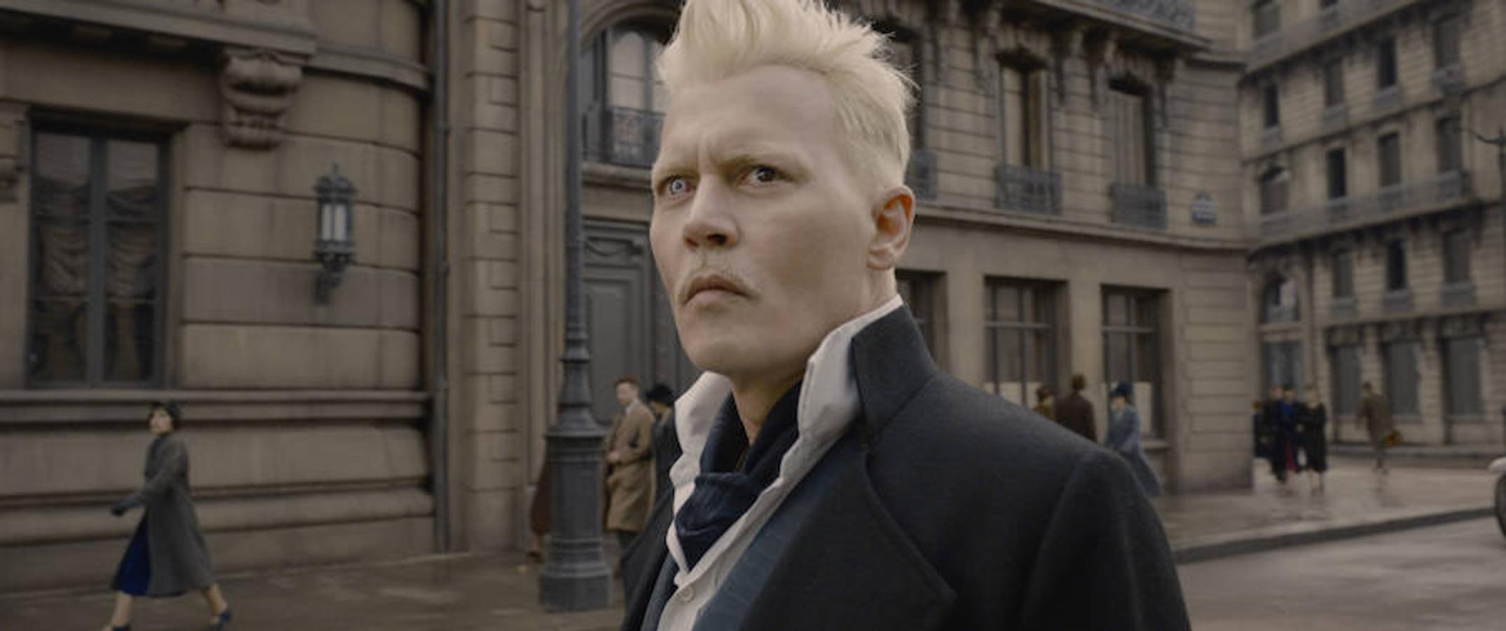 johnny depp animali fantastici Grindelwald