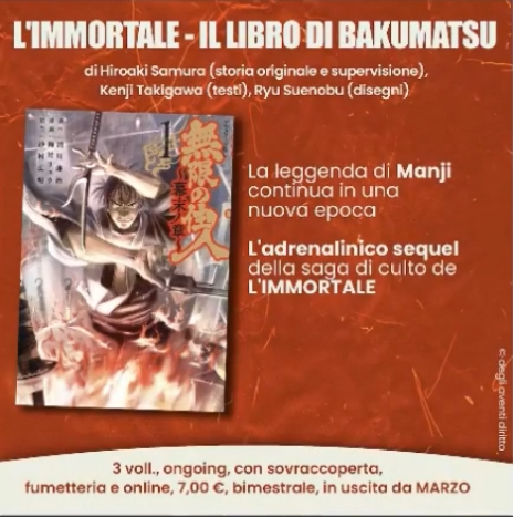 L'immortale - Il libro di Bakumatsu - Planet Manga