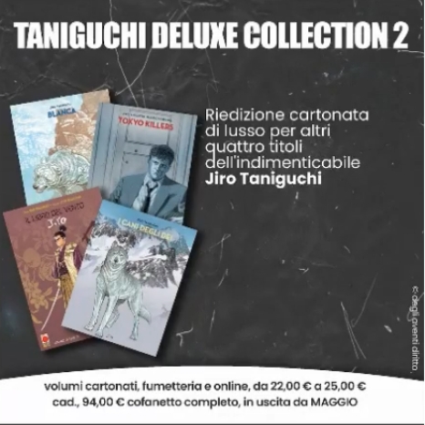 Taniguchi Deluxe Collection 2 (Blanca, Tokyo Killers, I cani degli dei e Il libro del vento) - Planet Manga