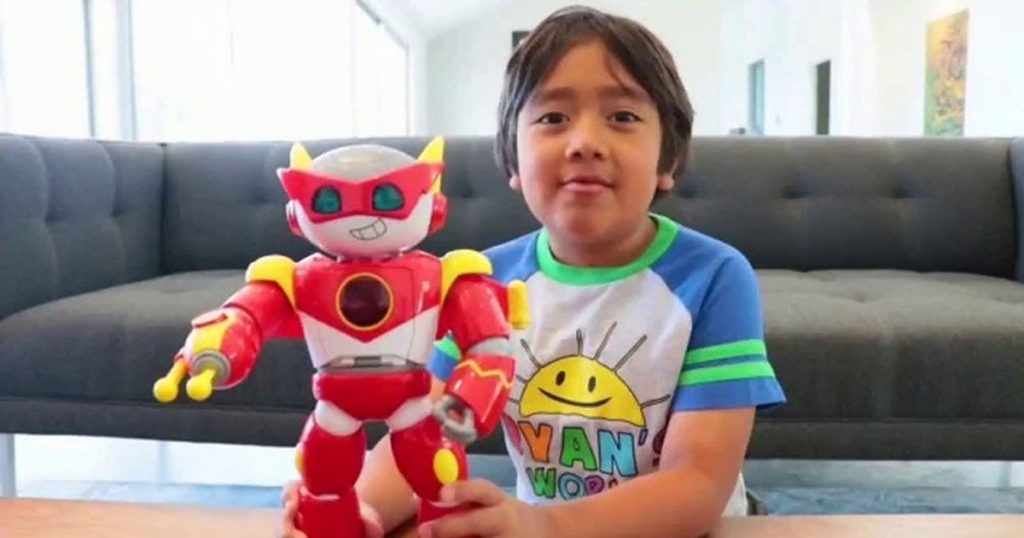 Ryan Kaji YouTuber più pagato al mondo 2020 giocattolo