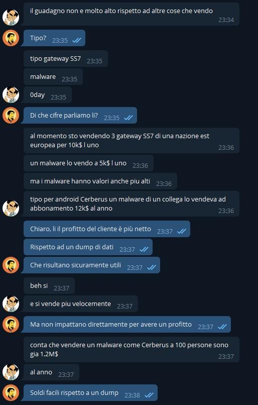 messaggio 3