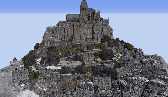 Mappe di google earth riprodotte in minecraft