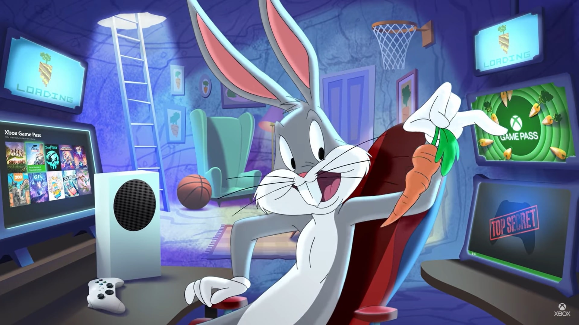 space jam xbox contest bugs bunny