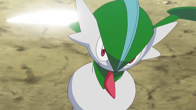 09 gallade pokemon anime screenshot 1
