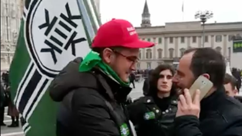 Kekistan Milano raduno Salvini