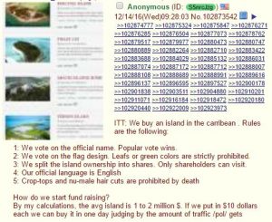 Kekistan 4chan thread isola