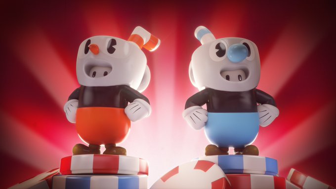 Fall Guys, costumi Cuphead e Mugman