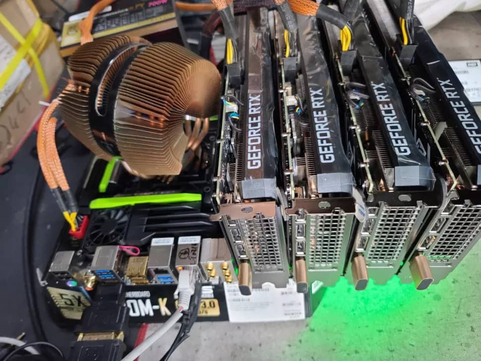 NVIDIA GeForce RTX 3060 mining set