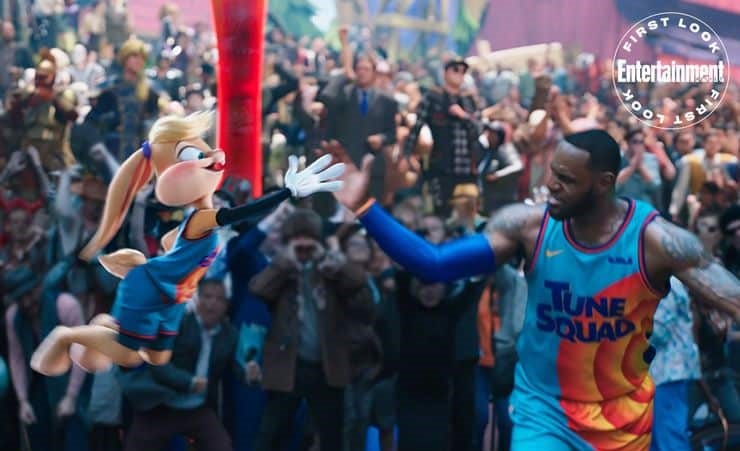 Lola e Lebron James Space Jam 2021