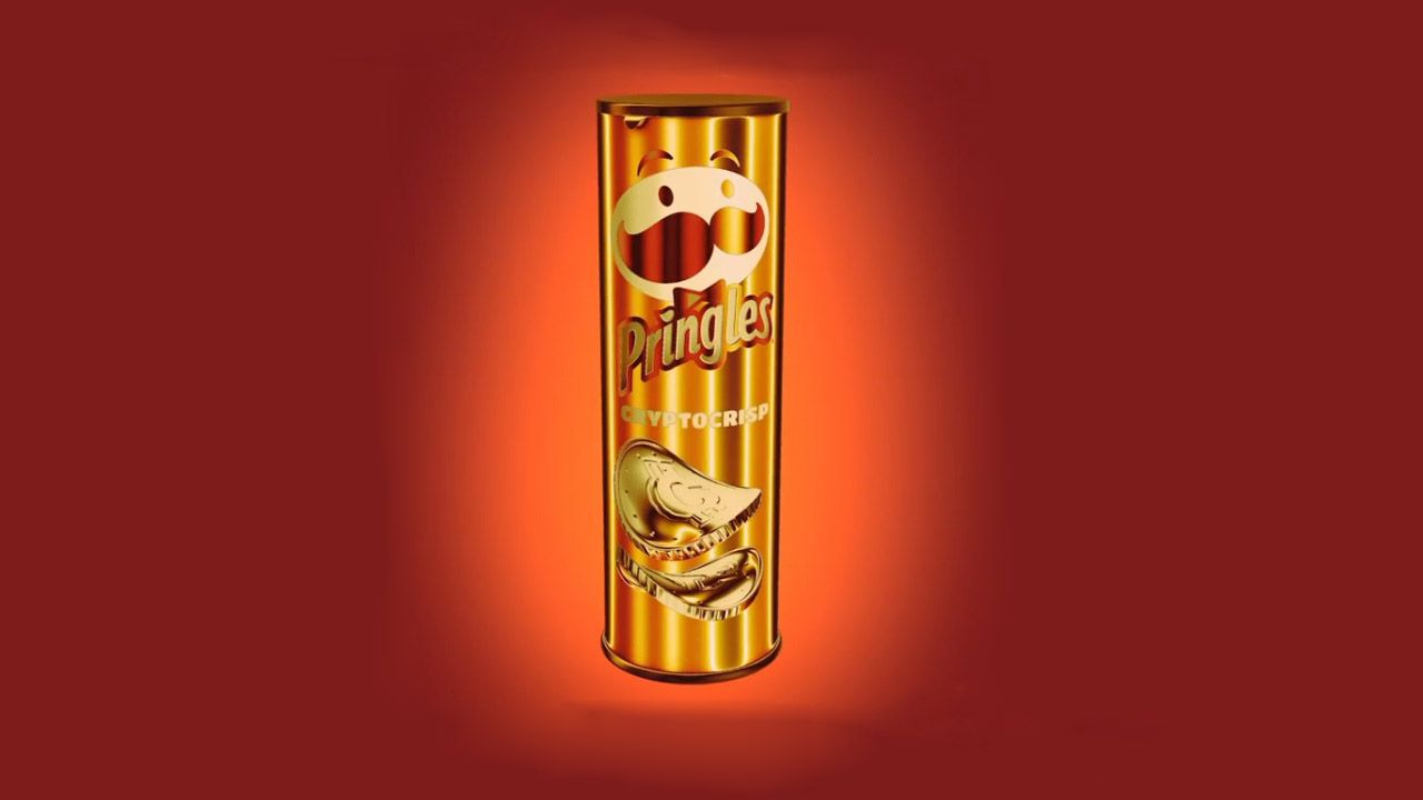 Pringles gusto CryptoCrisp NFT vendita asta