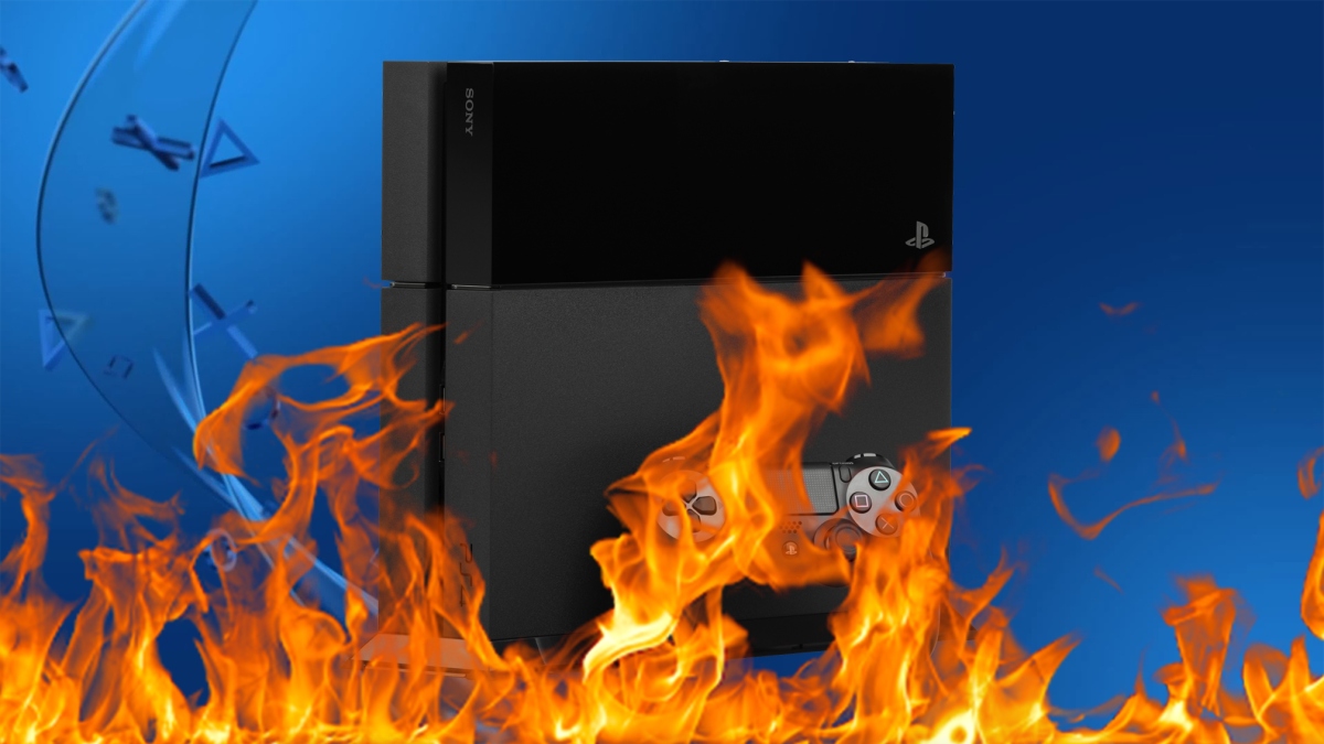 PS4 incendio