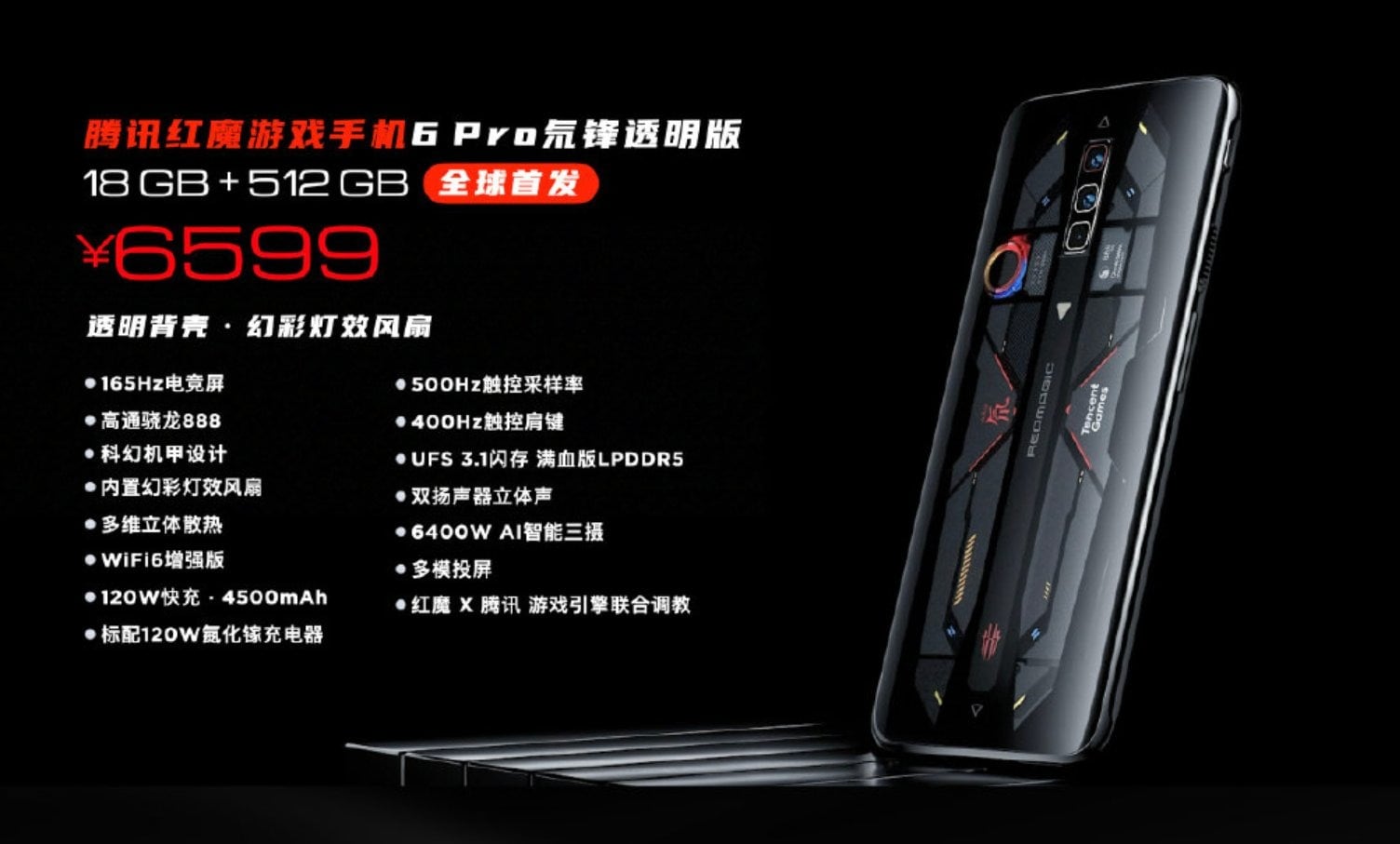 smartphone da gaming redmagic 6