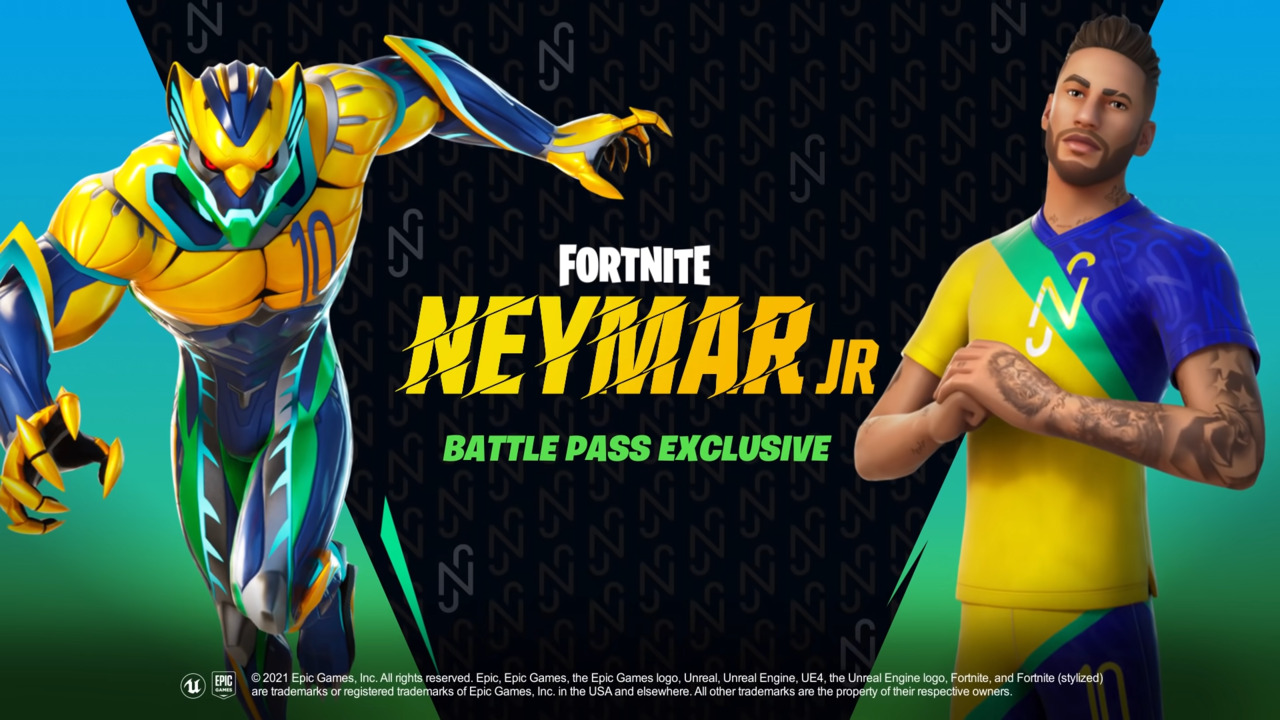 Fortnite Neymar jr skin