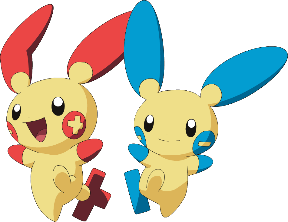 Plusle
Minun